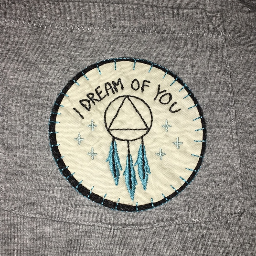 Crop top with pocket
